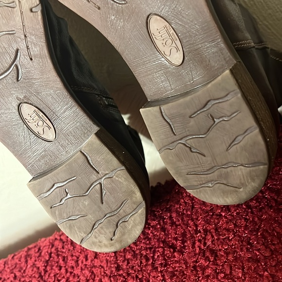 Sofft Beckie cognac boots size 9.5 Beautiful booties - Picture 11 of 17